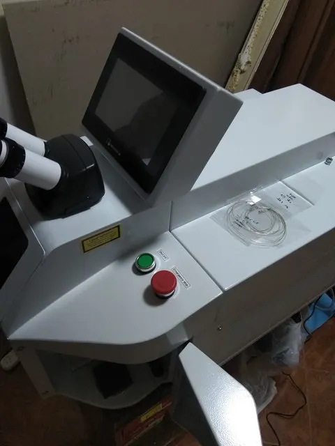 200 Вт yag Ювелирные изделия аргоновый газовый точечный лазерный сварочный аппарат