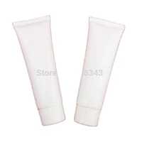 80ml white soft tube or mildy wash tube or butter or handcream tube with white lid