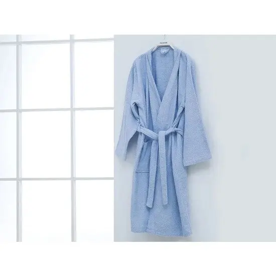 WONDERFULSOFT TEXTURE home Single Bathrobe 100% Cotton WITH BLUE OR PINK COLOR TYPES