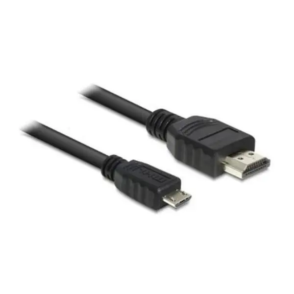 Micro USB B к HDMI MHL кабель DELOCK 83244 2 м черный| |