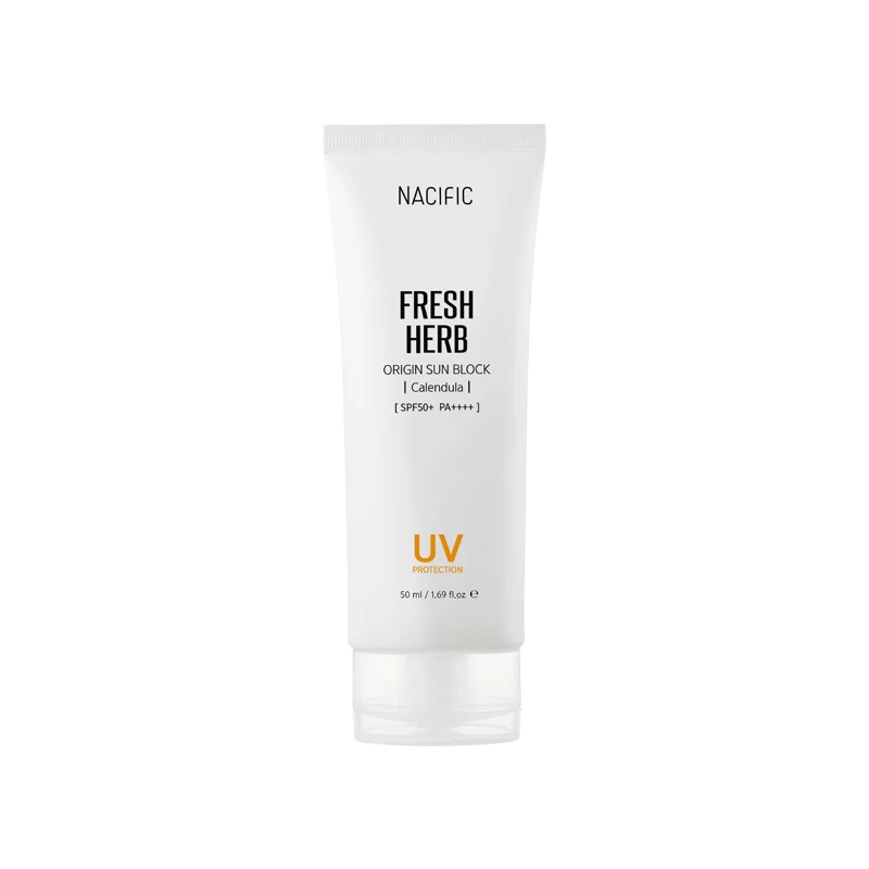 

Fresh Herb Origin Sun Block SPF50+ PA++++, Nacific sunscreen protect skin healthy from UV sebum pore cleanser smooth essence