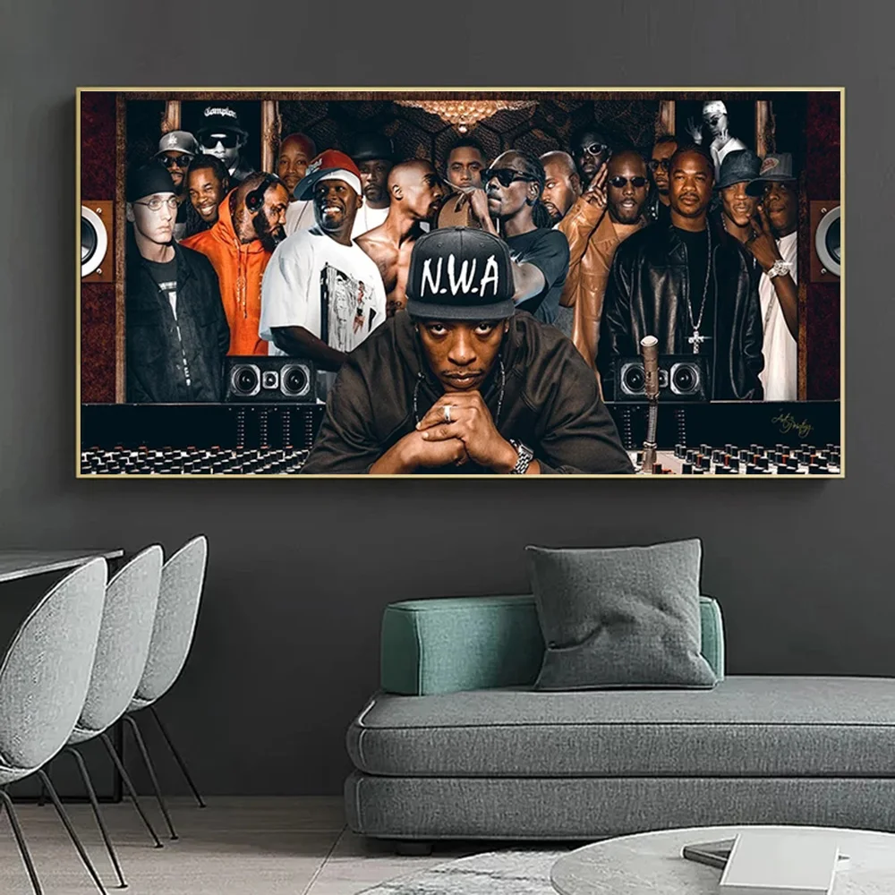 Художественная Картина на холсте в стиле хип-хоп постеры и принты истинные