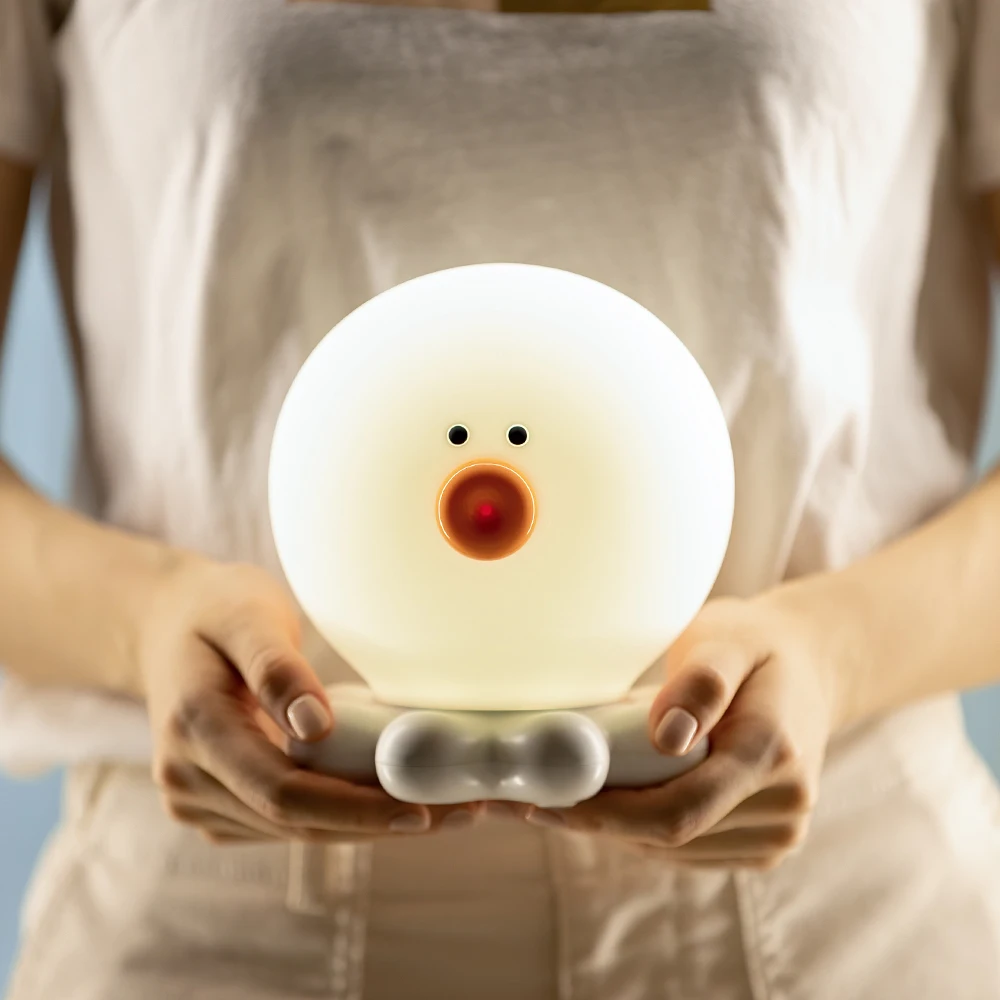 Ночник в виде животного осьминога сенсорный светодиодный ночной Светильник для