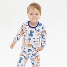 Пижама для ребенка, джемпер, брюки, 100% хлопок, одежда для мальчика, КотМарКот, 2870618