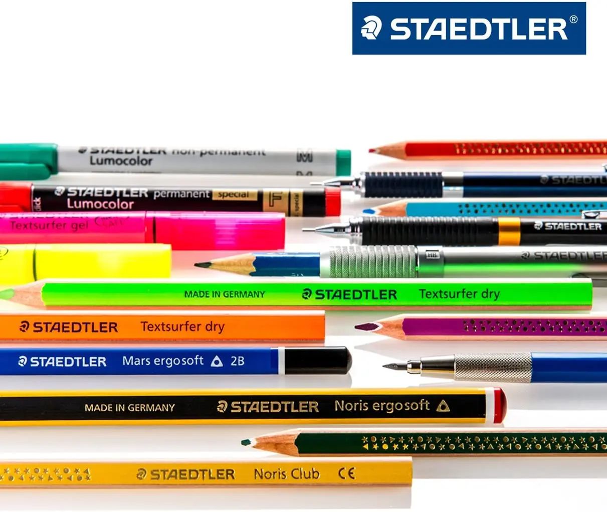 

Staedtler 323 Triplus Colour Fibre-Tip Pens 1.0 mm Assorted Colours Pack of 10