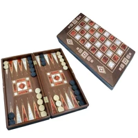 board table games backgammon chess checkers professional for children adult educational middle portable home school gift luxury