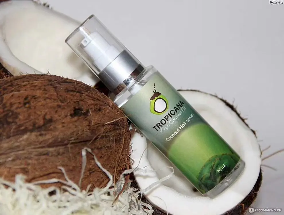 СПРЕЙ-СЫВОРОТКА ДЛЯ ВОЛОС НА ОСНОВЕ КОКОСОВОГО МАСЛА TROPICANA кокосовое масло