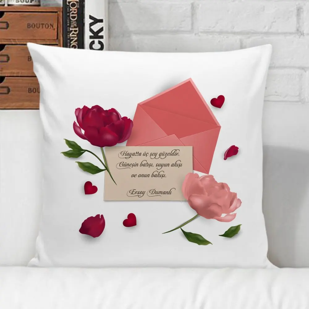 

Personalized Love Multiword White Pillow Case-3