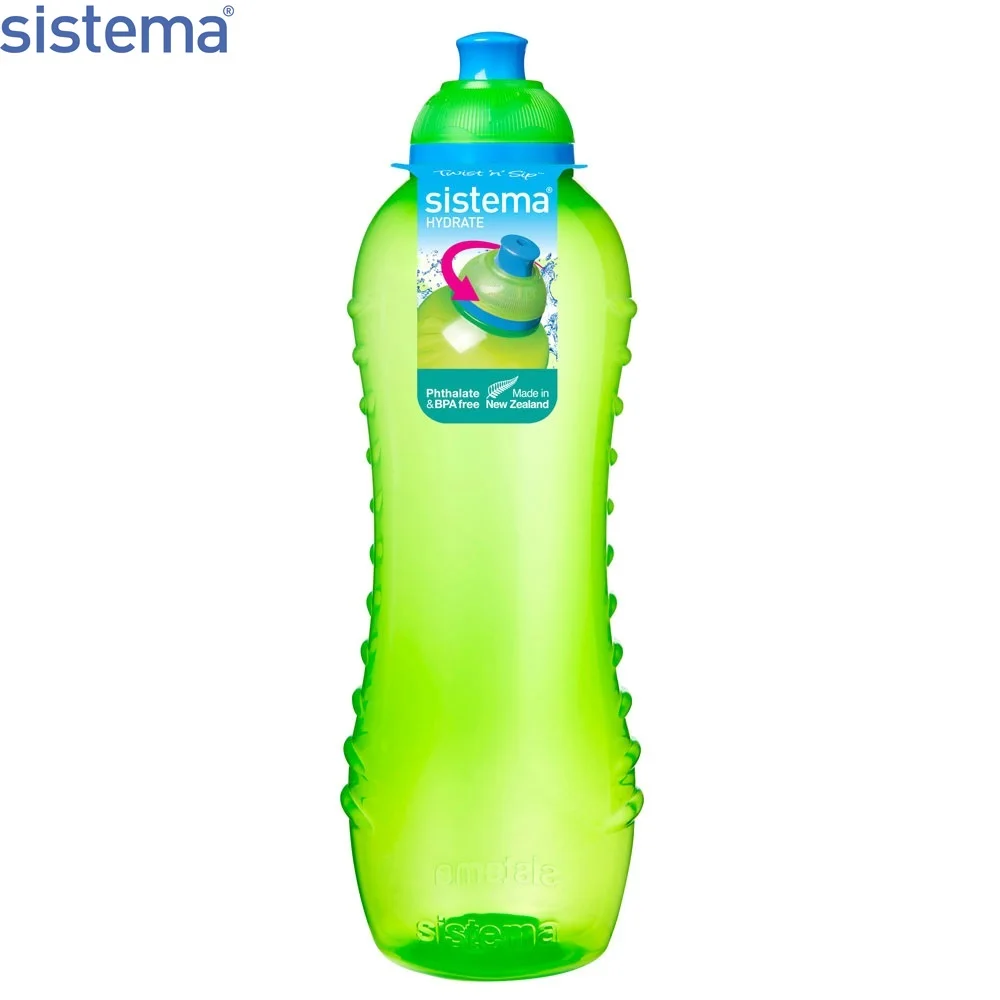 Бутылка для воды Sistema &quotHydrate&quot 620мл зеленая 795|Бутылки воды| |