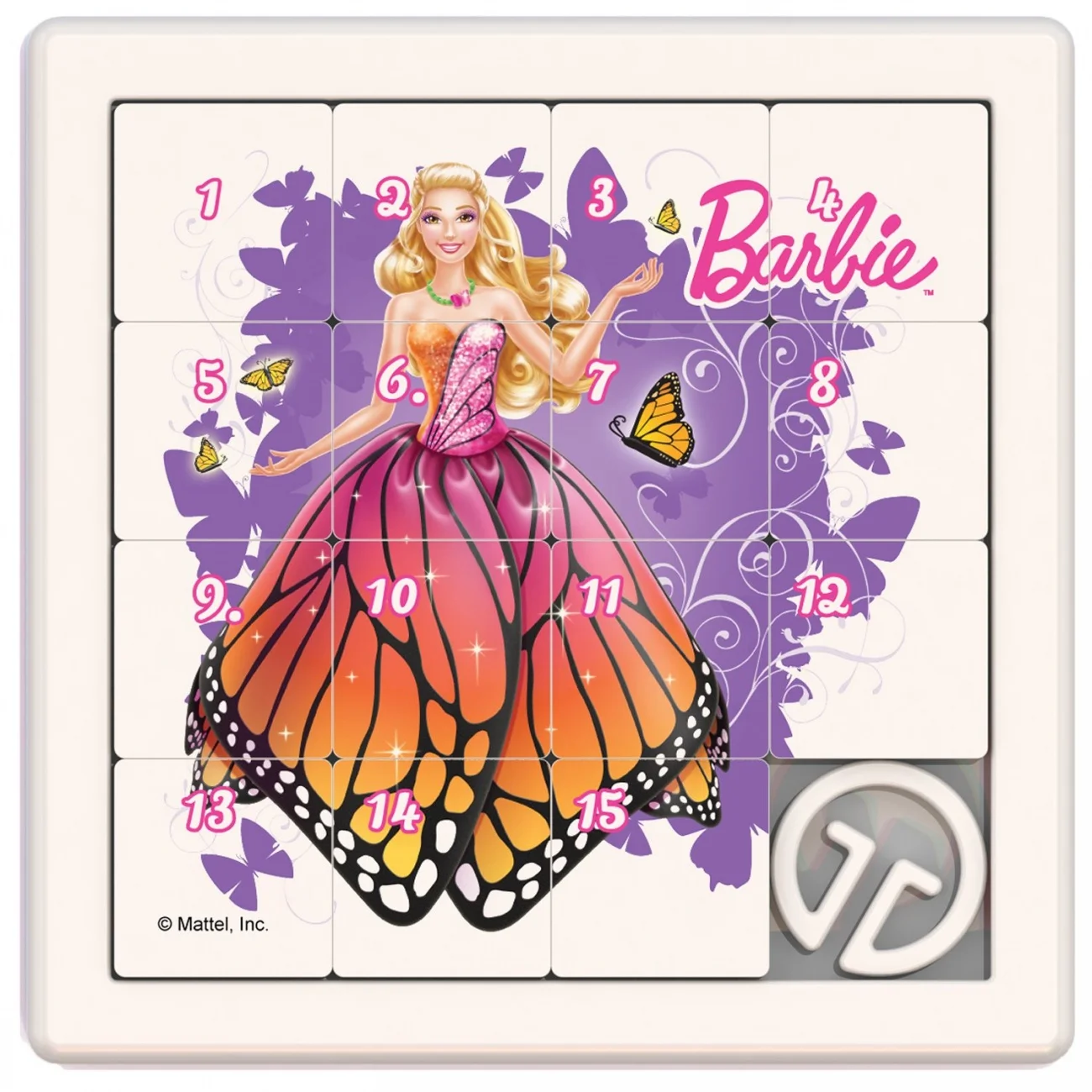 Game Logic &quotсобирашки&quot-Barbie butterfly orange нордпласт 845 | Travel Games