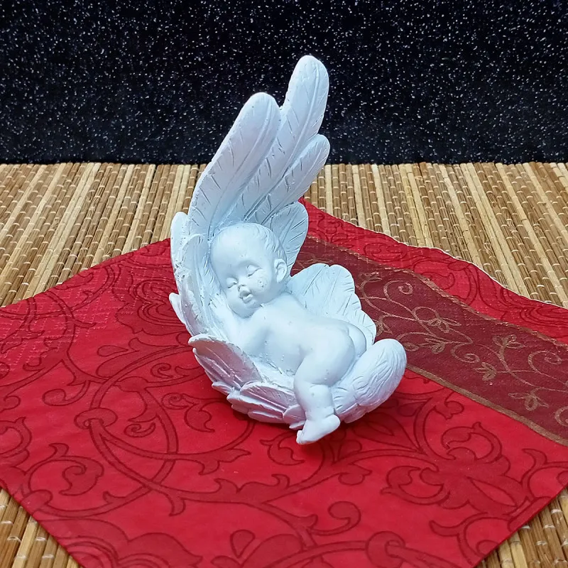 Силиконовая форма для шоколада карамели №1014&quotМалыш в крыле&quot леденцов