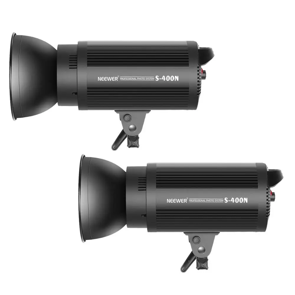 Neewer 800W Фотостудия со вспышкой и комплектом освещения Softbox: 400 Вт Monolight Flash (S 400N)