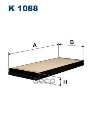 Фильтр Салона K 1088 Mb Sprinter 208-216 308-316 408-416 Vw Lt 28 35 46 Filtron арт. K1088 |