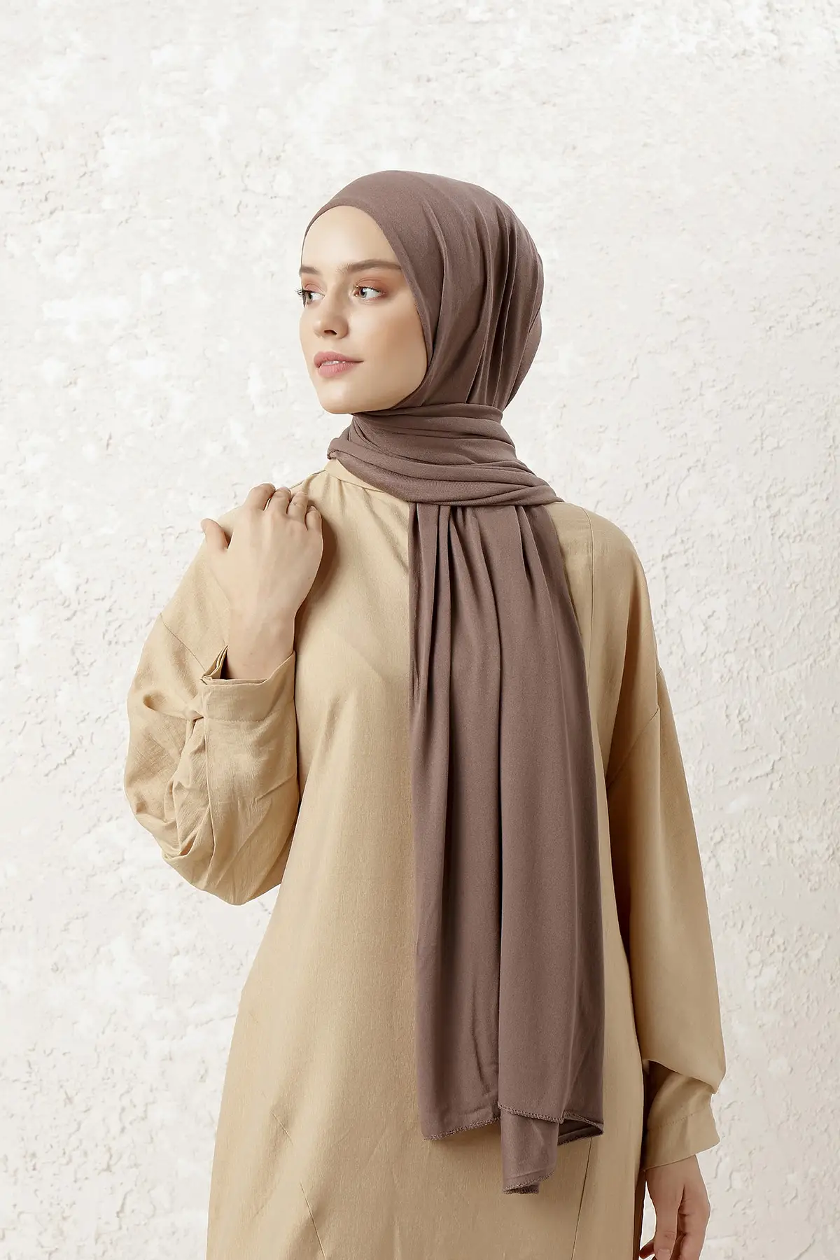 

2021 Muslim Islamic Hijab Scarf Women Solid Color Four Season Soft Long Shawls and Wraps Head Scarves Bandana Ladies Hijabs
