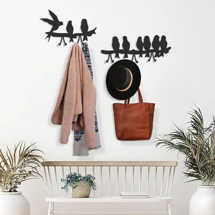 Металлический Настенный декор и искусство птицы дизайн на стену художественное