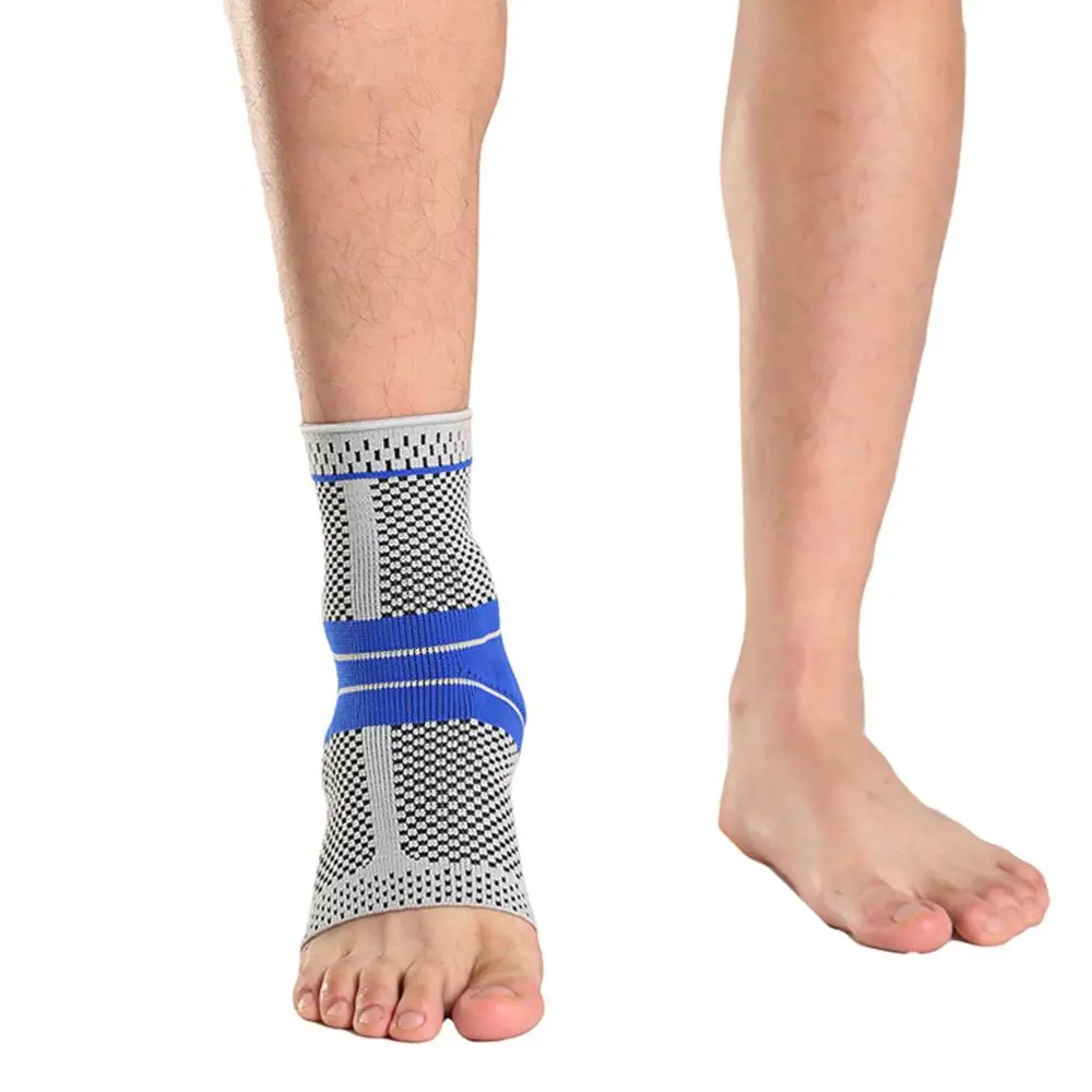 3D эластичный силикон ботильоны Поддержка бандаж Фитнес сжатия анти защита от