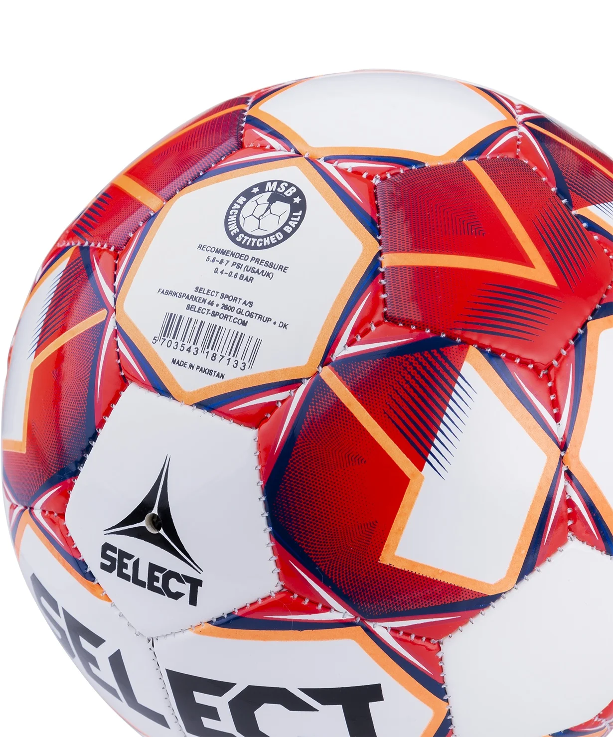 Мяч футзальный Select Futsal Talento 11 852616 №3 белый/красный/оранжевый (3) | Спорт и