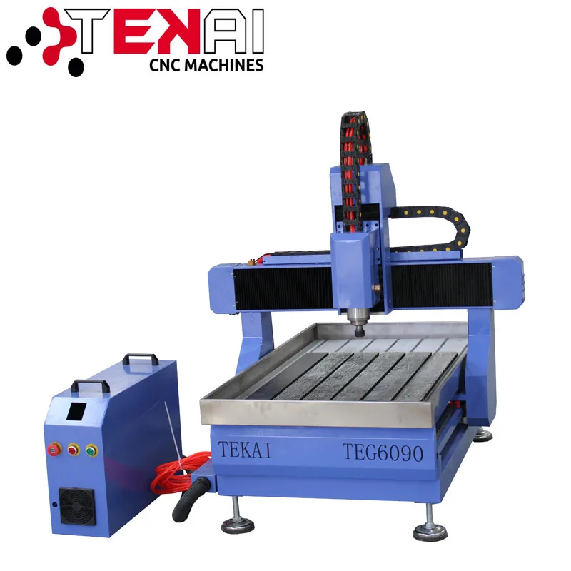 TEKAI ball screw cnc engraving machine with Taiwan HIWIN square rails homemade advertising machine table top cnc wood router