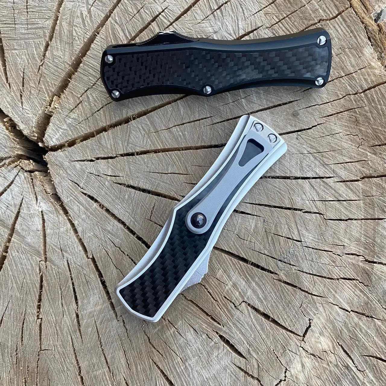 Нож Ultratech Microtech автоматический фронтально выкидной