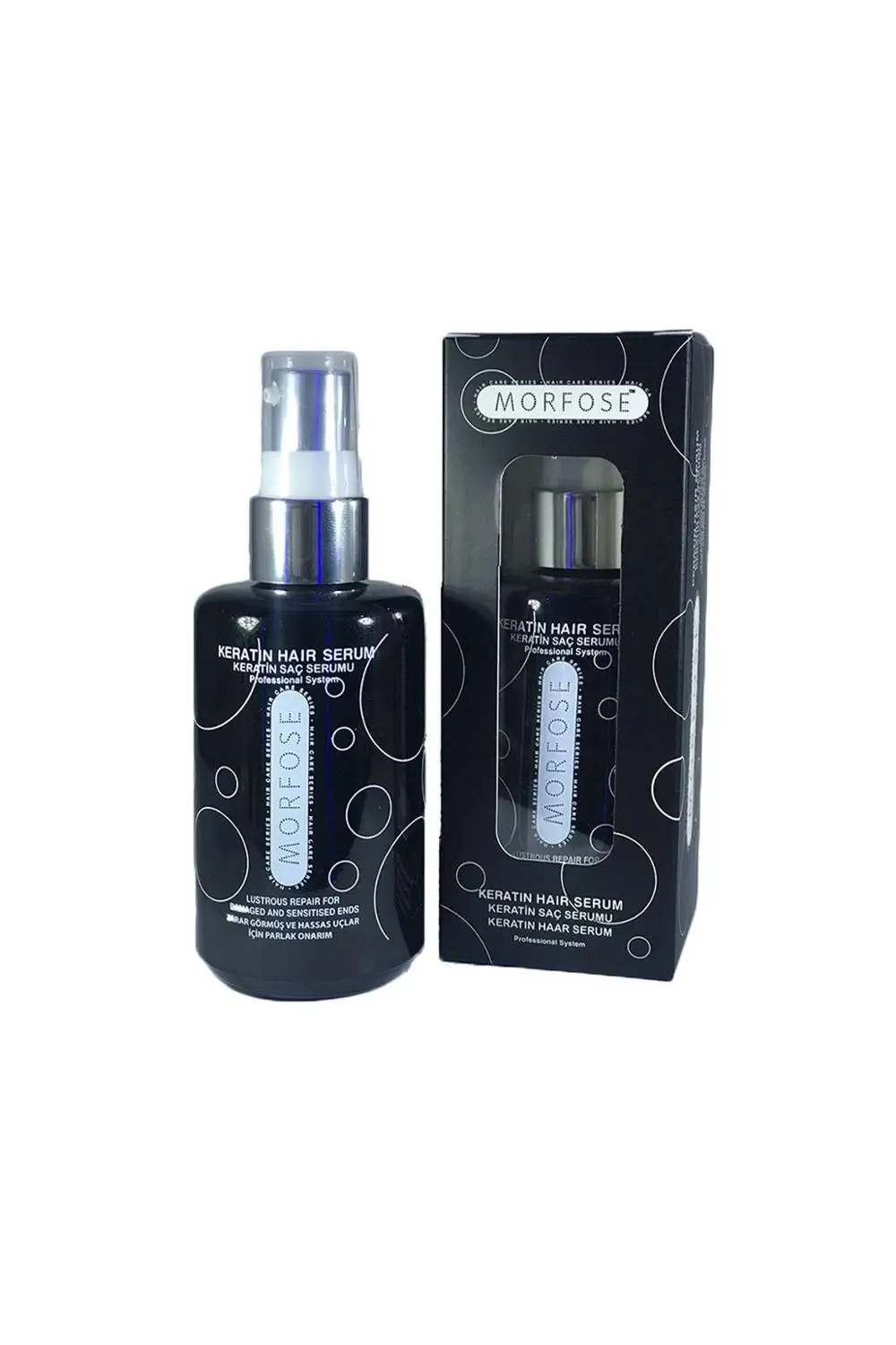 

MORFOSE KERATIN HAIR SERUM 75 ML ZARAR GÖRMÜŞ VE HASSAS UÇLAR İÇİN PARLAK ONARIM