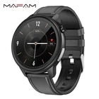 MAFAM E80 Смарт-часы для мужчин и женщин измерение температуры IP68 Водонепроницаемый PPG + ЭКГ пульсометр фитнес-трекер Смарт-часы