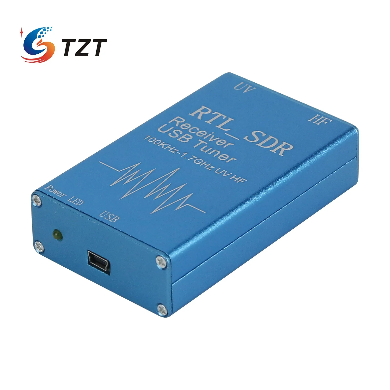 TZT 820T/820T2 для RTL SDR приемник USB тюнер 100 кГц-1 7 ГГц UV HF RTL2832U + R820T2 радиосвязи |