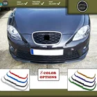 Универсальный передний спойлер для seat leon mk2 2 1 p бампер для губ 3 шт. Бесплатная быстрая доставка дизайн полный комплект для тела uyum