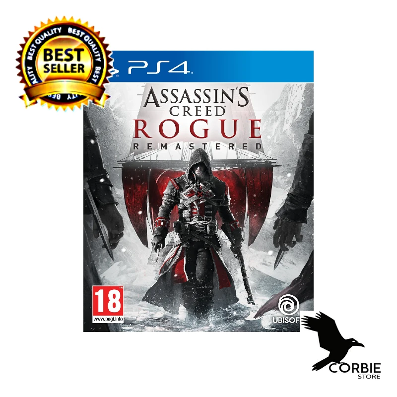 

Assassins Creed Rogue Remastered Ps4 Game Original Playstatian 4 Game