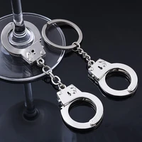 handcuffs keychain creative punk hiphop pants chain waist chain mens keychains male female jewelry accessories gift party