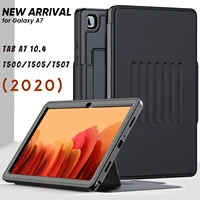 for samsung galaxy tab a7 10 4 case magnetic stand cover with pencil holder for galaxy tab a 8 0 8 4 10 1 a7lite 8 7 case