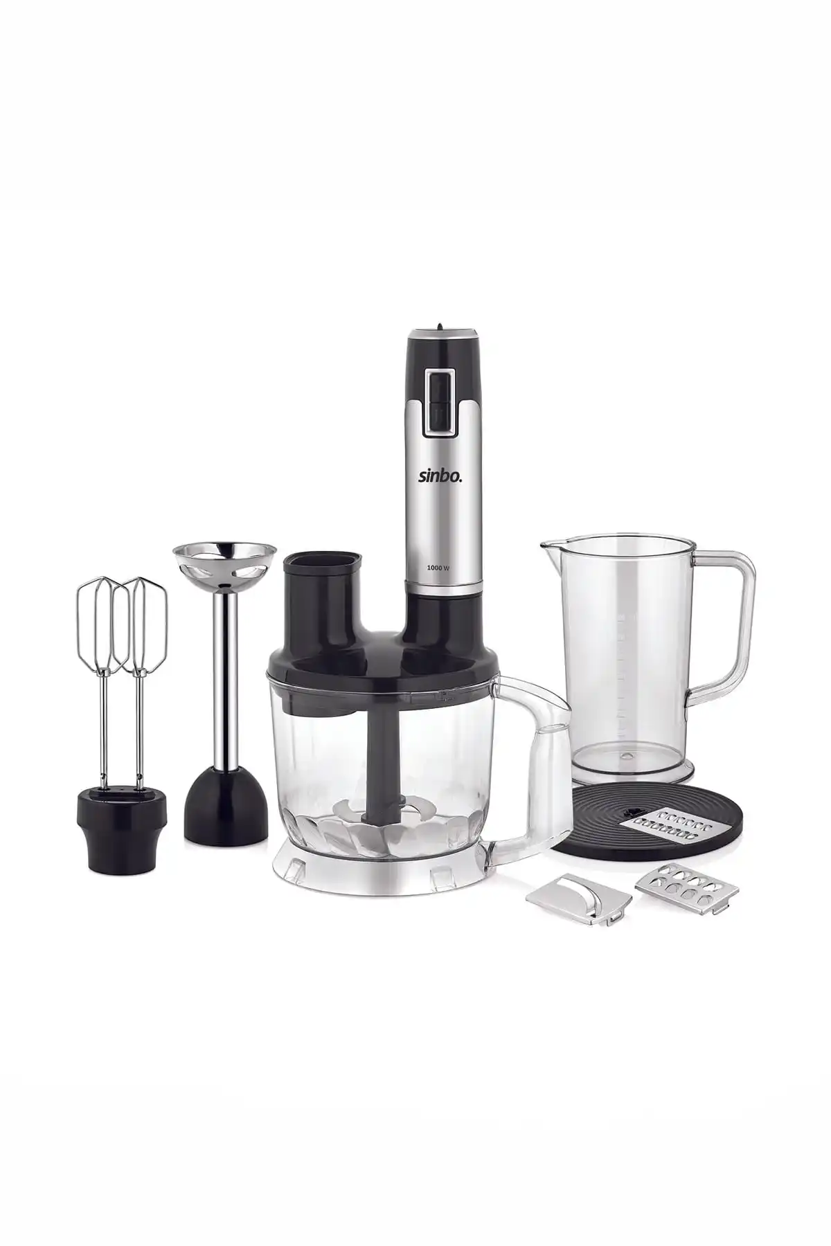 

Sinbo SHB-3114 Multi 1000W Blender Set-Multi functional Stainless Steel Portable Electric food hand blender juicers mixer kitc.