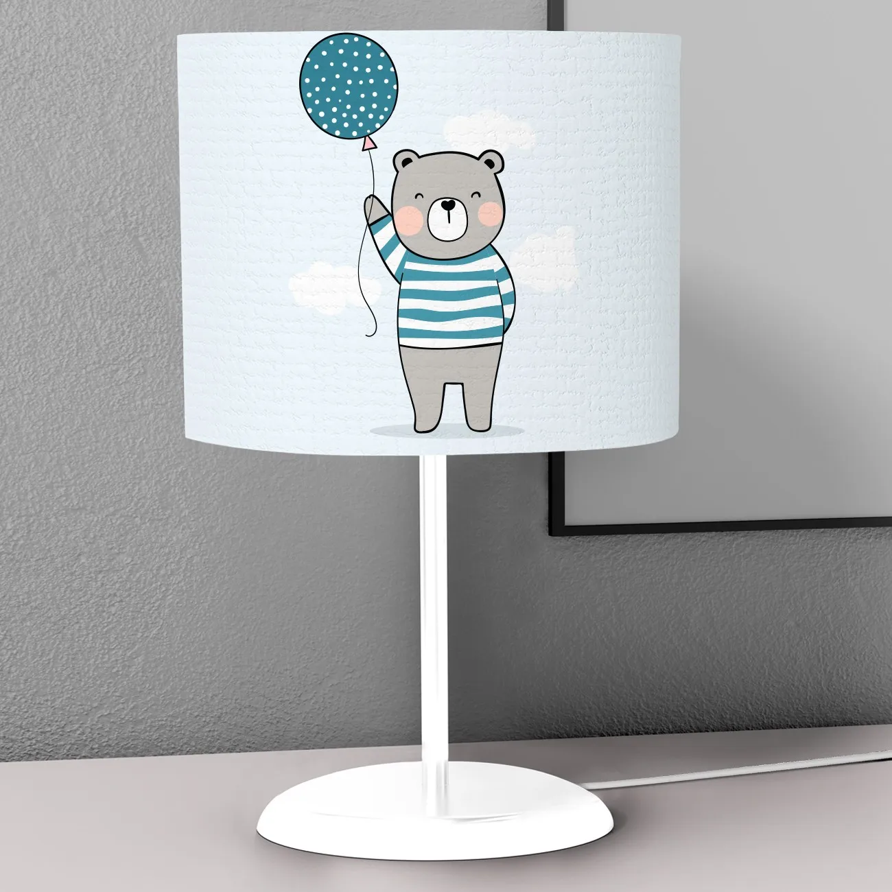 

Desk Lamps Decoration Table Night Lights Control For Baby Bedroom Bedside Lampshade Light Model 253