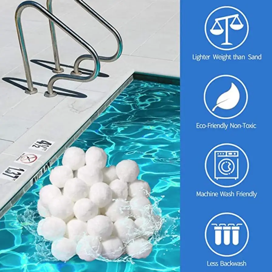 

400g/1000g White Filter Sand Quartz Sand Filterballs Sand Filter Alternatively Pool Filter Swimming Pool Cleaning Filters Ball
