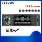 Автомагнитола ESSGOO 1 din MP5 плеер 3,8 дюймов IPS экран Авторадио Стерео FM Bluetooth MirrorLink микрофон камера заднего вида