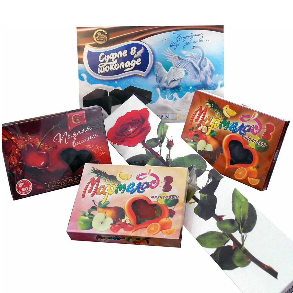 Конфеты суфле в шоколаде &quotВкус детства&quot птичье молоко 1400 гр. |