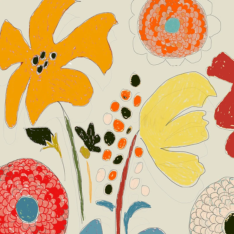 Цветок Рынок Лондон Токио холст для живописи цветочный светодиодная вывеска