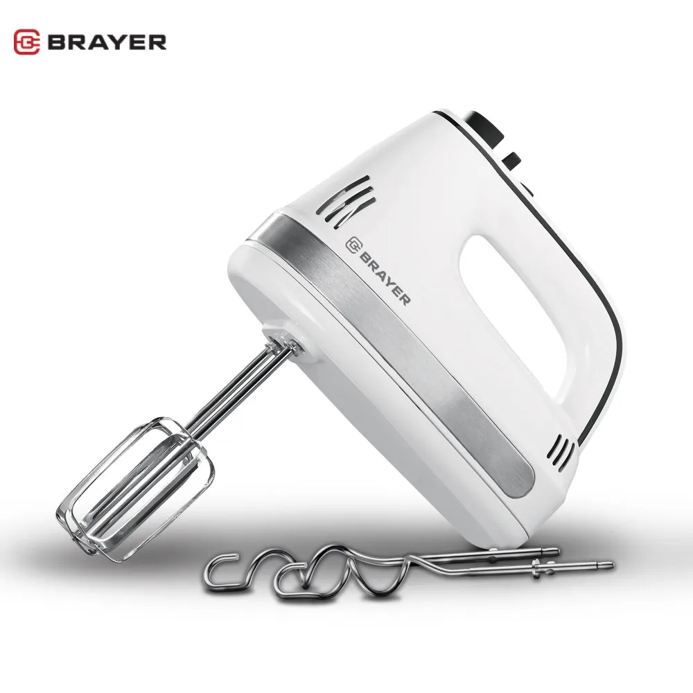 Миксер BRAYER BR1301 (мощность 250 Вт 5 скоростных режимов)|Миксеры| |