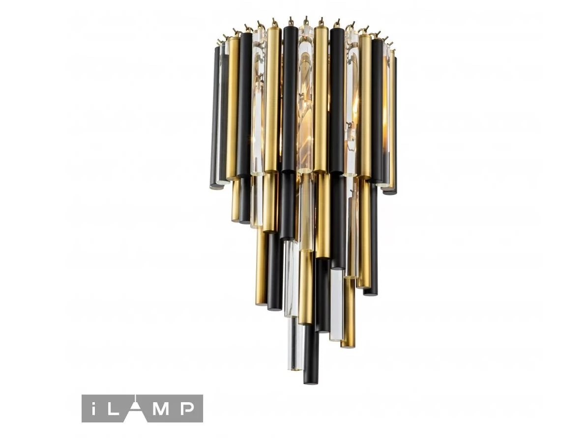 Бра iLamp Tribeca 097B-3 MBR+BK | Освещение