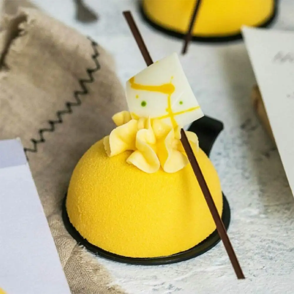 

4 Packs LOOY Home Medium Semi Sphere Silicone Mold, Baking Mold for Making Chocolate, Cake, Jelly, Dome Mousse