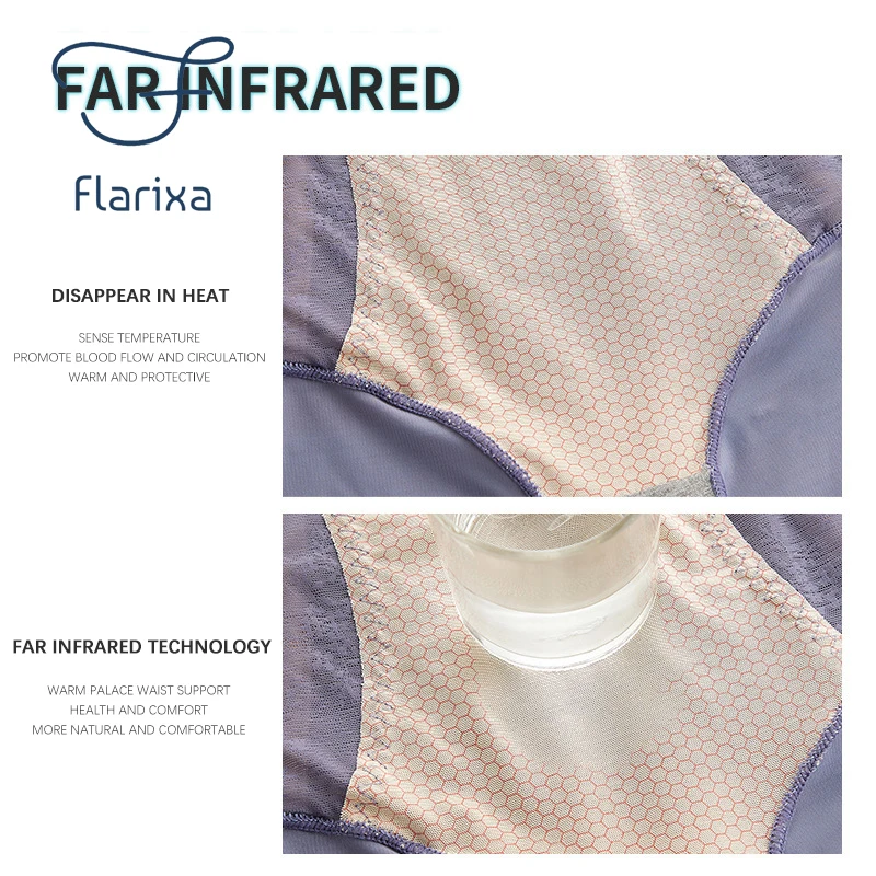 Шорты Flarixa для тренировок талии боксеры с завышенной талией плоские трусики