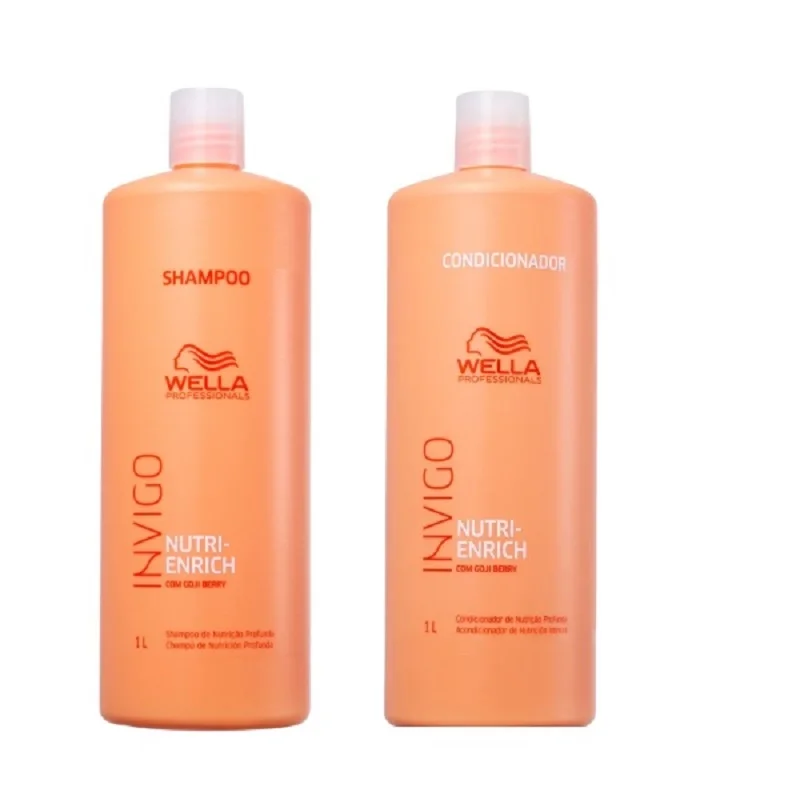 Набор Duo Wella приглашение Nutri обогащение 1000 мл