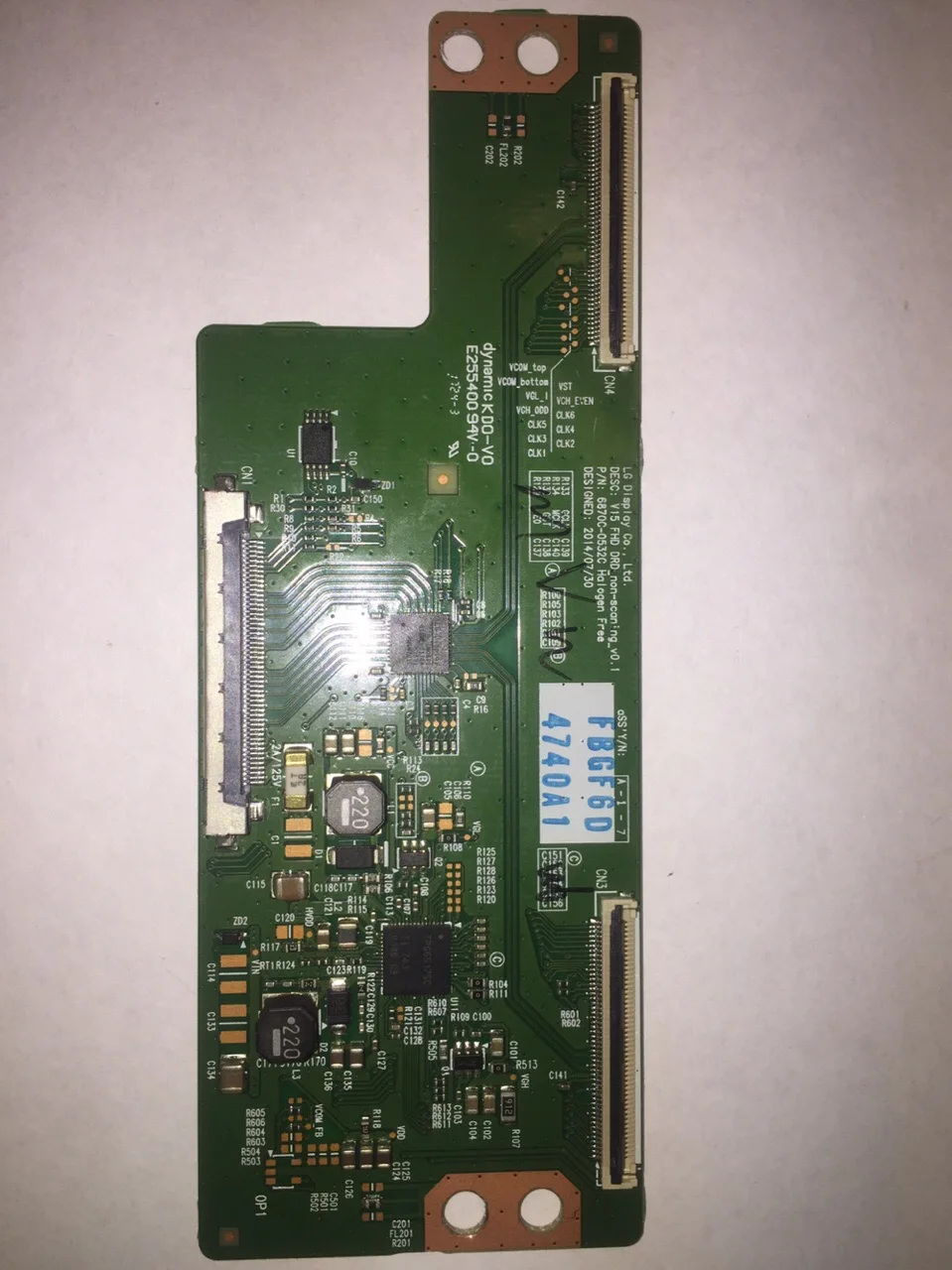 T-con V15 FHD DRD non-scaning V0.1 телевизора LG 43LJ510V | Электроника