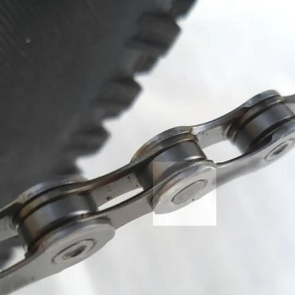

6/7/8 Speed Bicycle Black Chain 116 Links High Carbon Steel Chain Replacement For Mountain Road Bikes