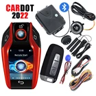 Cardot бесключевая Система доступа, кнопка запуска и остановки автомобиля, универсальная дистанционная смарт-система с ЖК-экраном, Автомобильная сигнализация, центральный дверной замок