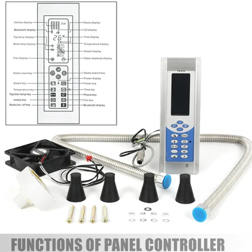 Парогенератор для душевой кабины 220 В 3 кВт. Генератор пара домашнего душа спа