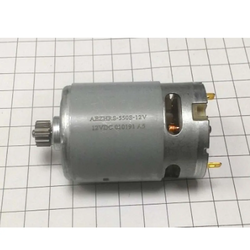 Двигатель 12 Вольт для шуруповерта Макита с 4-мя проточками шестерней |