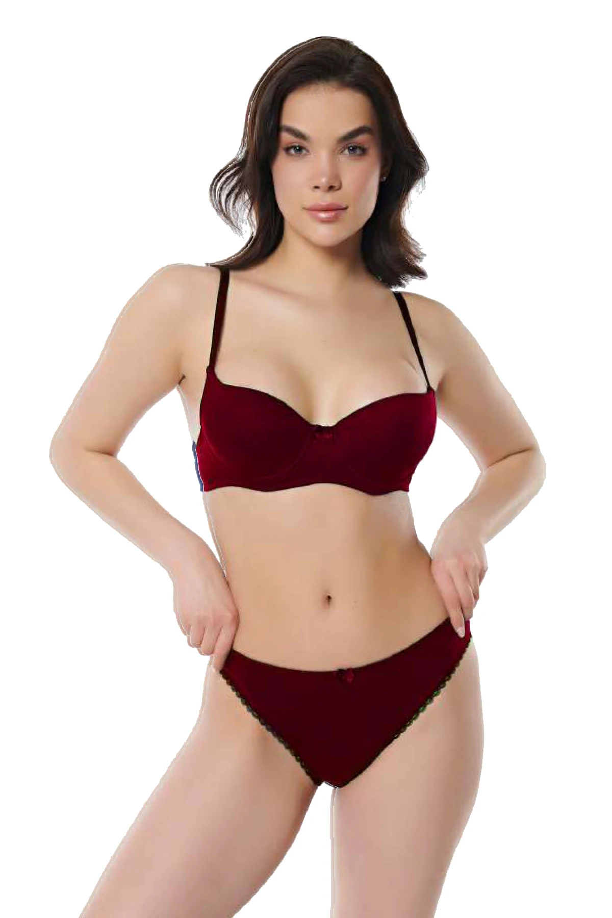 

Burgundy Color Push-Up Womens Underwear - 2500BRGDY