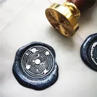 Восковая печать-1 шт. металлическая печать Вселенная звездное небо ГалактикаСвадебная печать восковая печатьпечать восковой печати