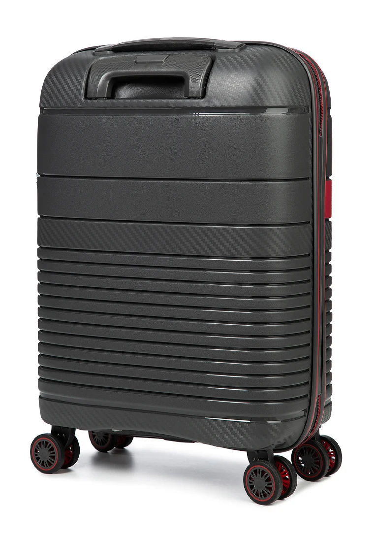 Чемодан пластиковый на четырех колесах BAUDET для ручной клади (размер S) 34 5 л. | Багаж