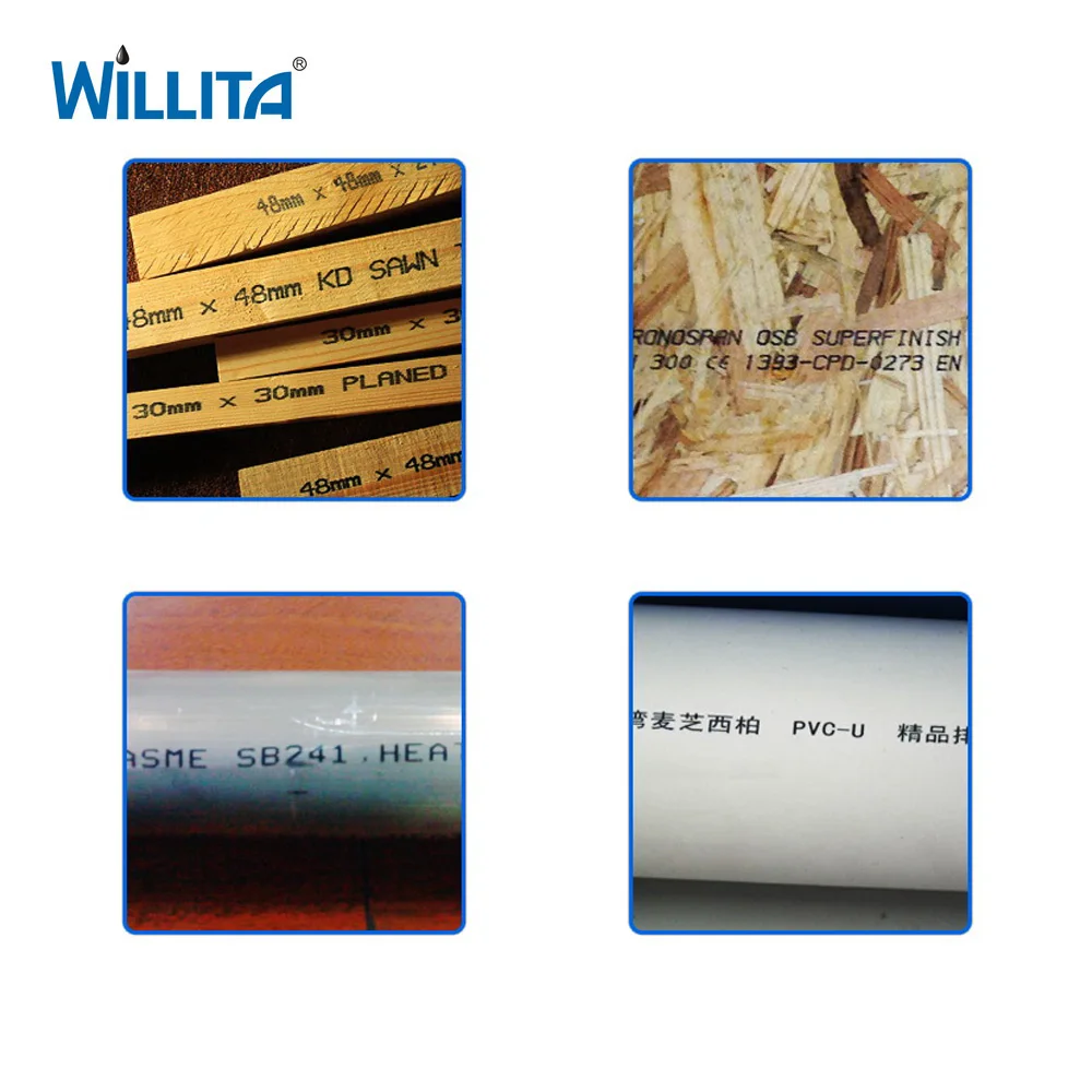 Фрикционные термостойкие чернила для струйного принтера cij с водяным знаком